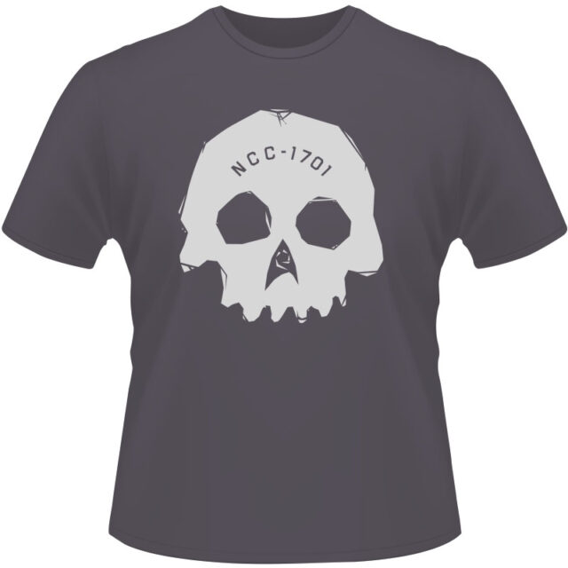 Arte Para Camiseta Skull Ncc