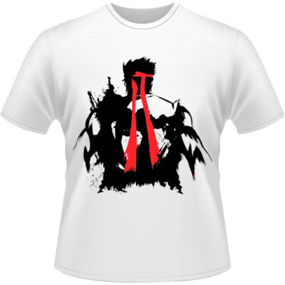 Arte Para Camiseta Street Fighter Ryu Grunge