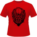 Arte Para Camiseta The Face Predator