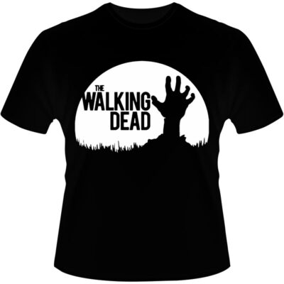 Arte Para Camiseta The Walking Dead Off-white