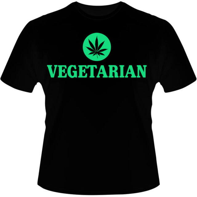 Arte Para Camiseta Vegetarian