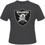 Arte Para Camiseta Walkers Dead Raiders