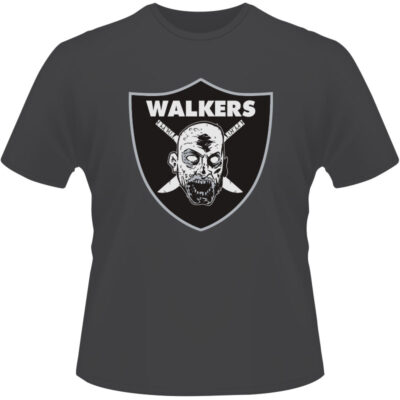 Arte Para Camiseta Walkers Dead Raiders