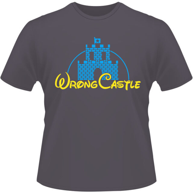 Arte Para Camiseta Wrong Castle