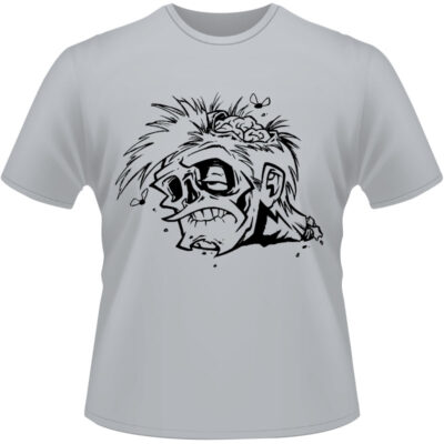 Arte Para Camiseta Zombie Art