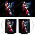 Arte Para Caneca Capitão América Vs Homen De Ferro Guerra Civil