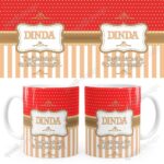 Arte Para Caneca Dinda Ser Madrinha é