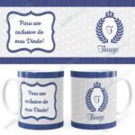 Arte Para Caneca Dindo Coroa 04