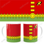 Arte Para Caneca Robin Batman Série